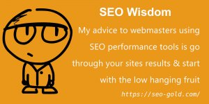 Advice to Webmasters Using SEO Performance Tools