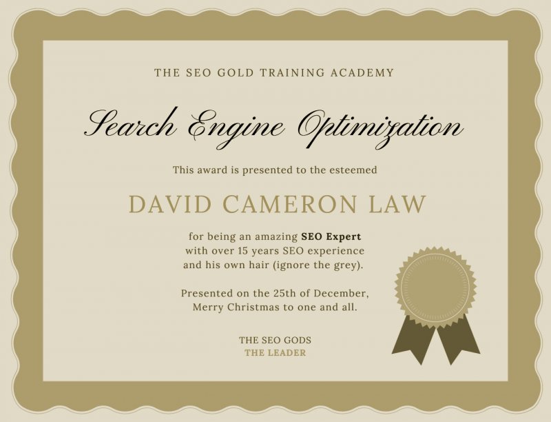 Best SEO Training Certificate