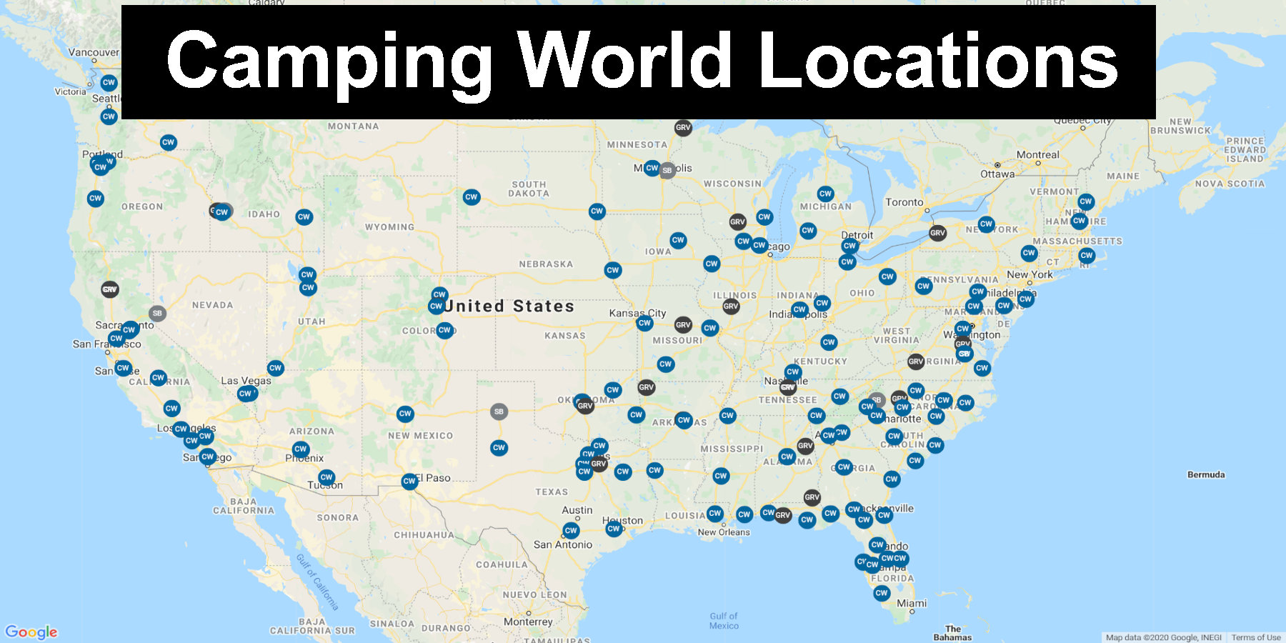 Camping World Locations