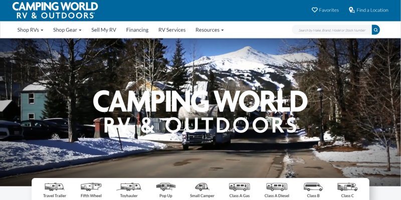 Camping World SEO Review