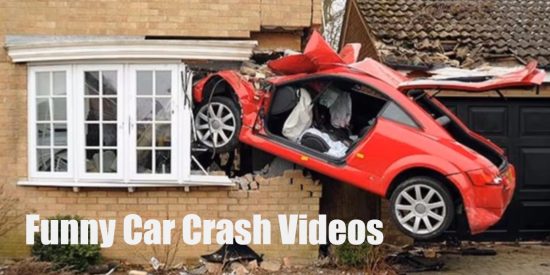 Funny Car Crash