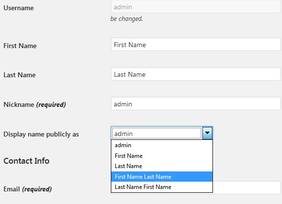 Change WordPress Author Archive Link Anchor Text