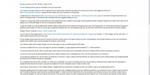 Black Hat SEO Cloaked Links to Discourse.org Forum Post GoogleCache