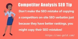 Competitor Analysis SEO Tip