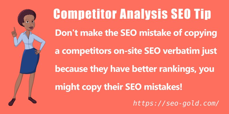 Competitor Analysis SEO Tip