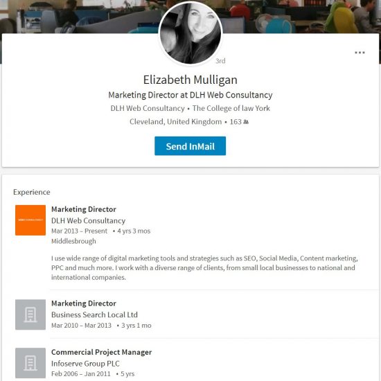 Elizabeth Mulligan Marketing Director at DLH Web Consultancy