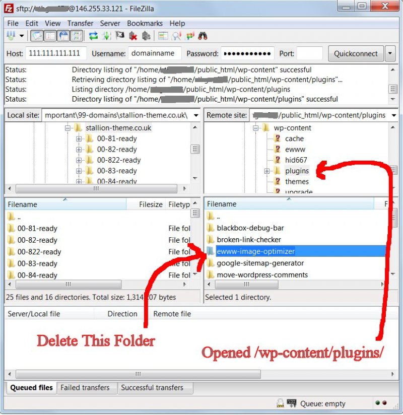 how can someone access your filezilla ftp server