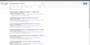 Google Search of Gravatar.Com for the Word Clickbank
