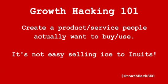 Growth Hacking 101 It Is Not Easy Selling Ice To Inuits