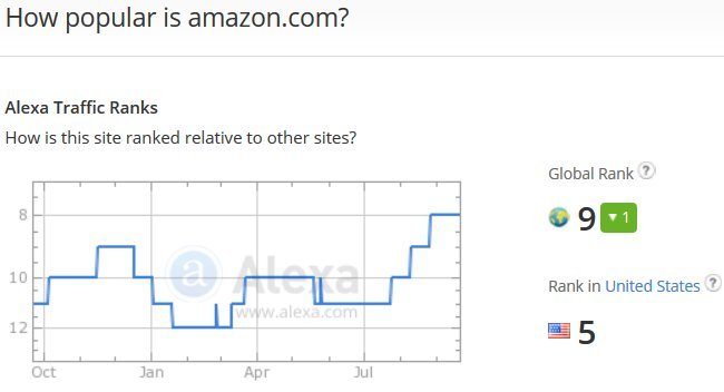 How Popular is Amazon