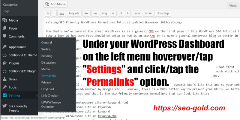 How to Change Permalinks in WordPress