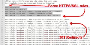 How to Force SSL and HTTPS in WordPress via .htaccess Rules