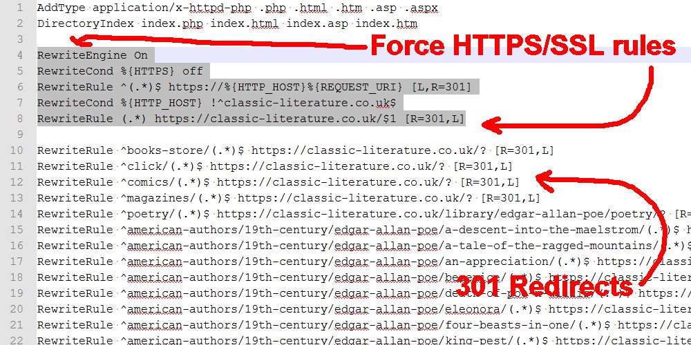 htaccess force file download