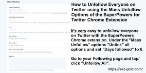 How to Unfollow Everyone on Twitter