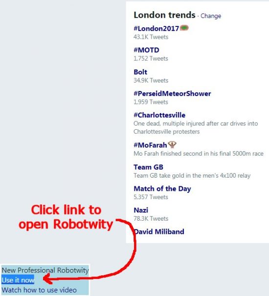How to Use Robotwity Chrome Extension