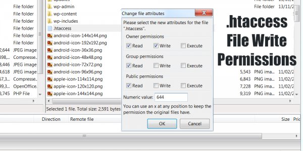 wordpress htaccess