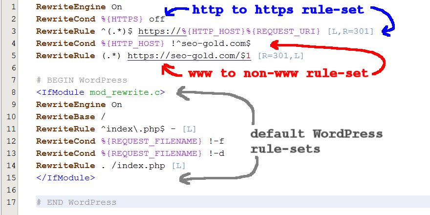 Http To Https Htaccess 301 Redirect Rules Tutorial Images, Photos, Reviews