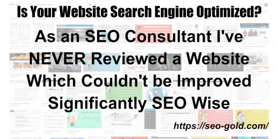 Is Your Website Search Engine Optimized?