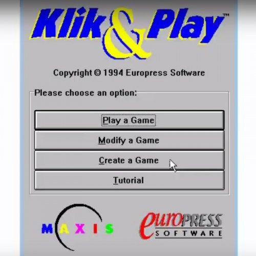 Klik and Play Game Creator