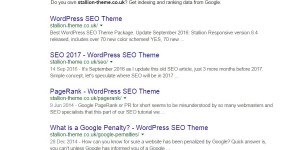 Google Site Search for a Site with Minimal WordPress Archives