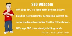 Off-Page SEO is a Long-Term Project