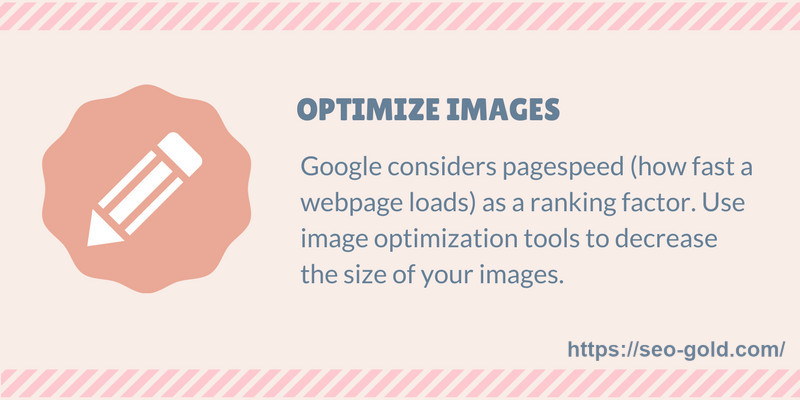 Optimize Images SEO Tip