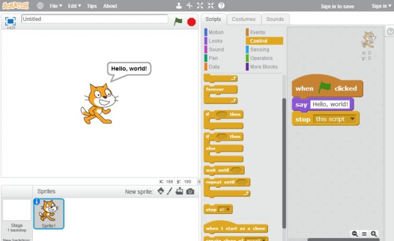 Scratch Visual Programming Language for Children