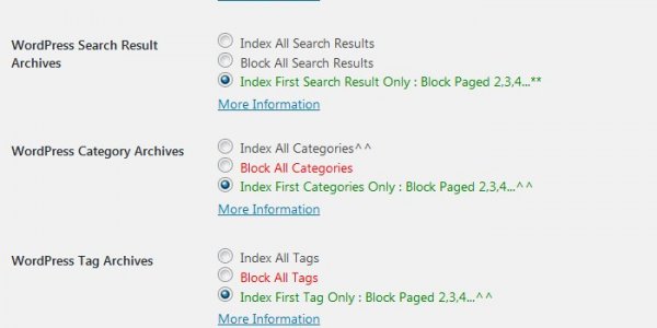 Stallion WordPress SEO Plugin Not Index Options