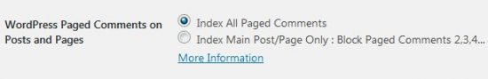 Stallion WordPress SEO Plugin Not Index Paged Comments Options