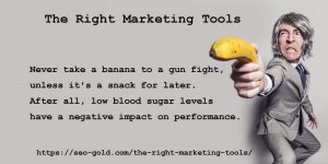 The Right Marketing Tools Quote