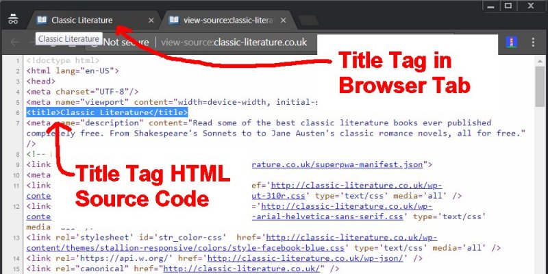 Title Tag HTML