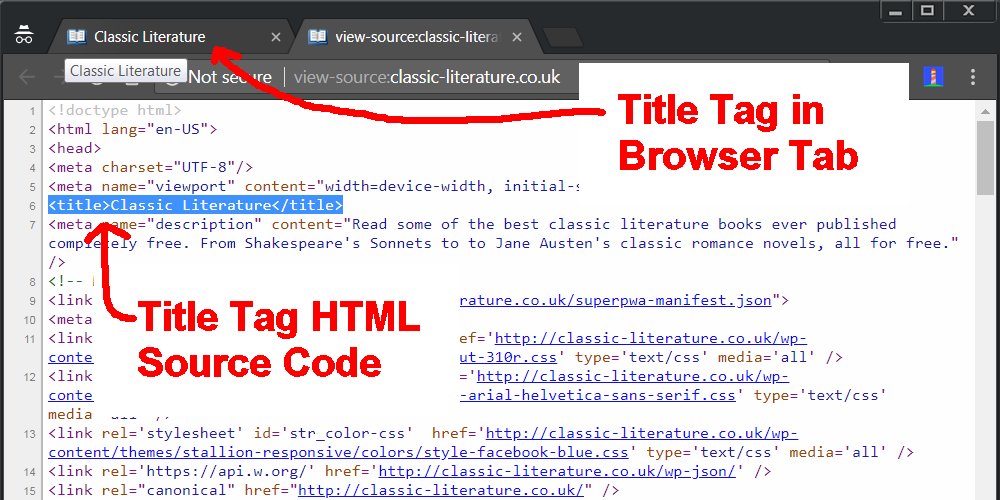 Title Tag HTML