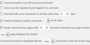 WordPress Break Comments Into Pages